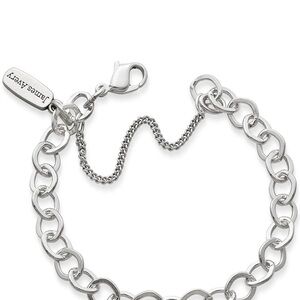 James Avery
Forged Sterling Silver Link Charm Bracelet - SZ M